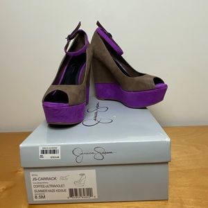Jessica Simpson Two-tone Wedges